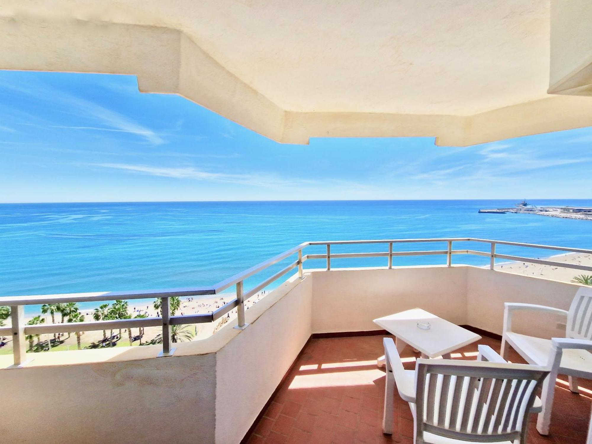 Sr Malagueta Beach Front Wonderful Sea View マラガ エクステリア 写真