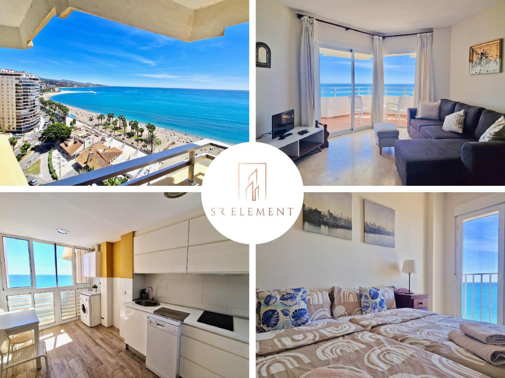 Sr Malagueta Beach Front Wonderful Sea View マラガ エクステリア 写真