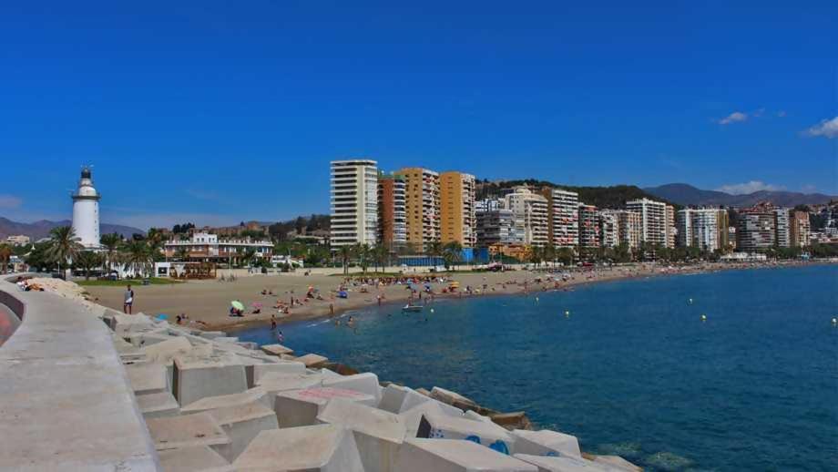 Sr Malagueta Beach Front Wonderful Sea View マラガ エクステリア 写真